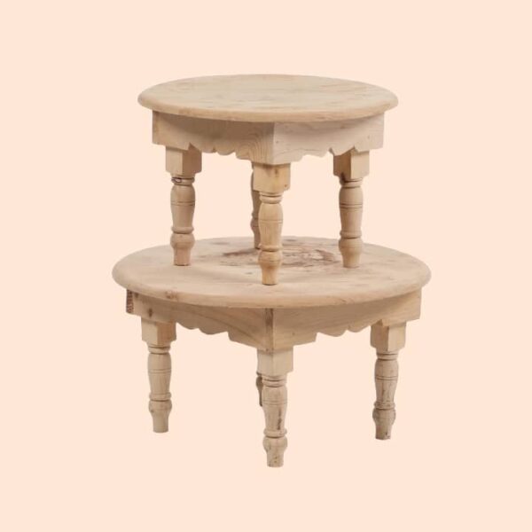 Morrocan Wood Little Table