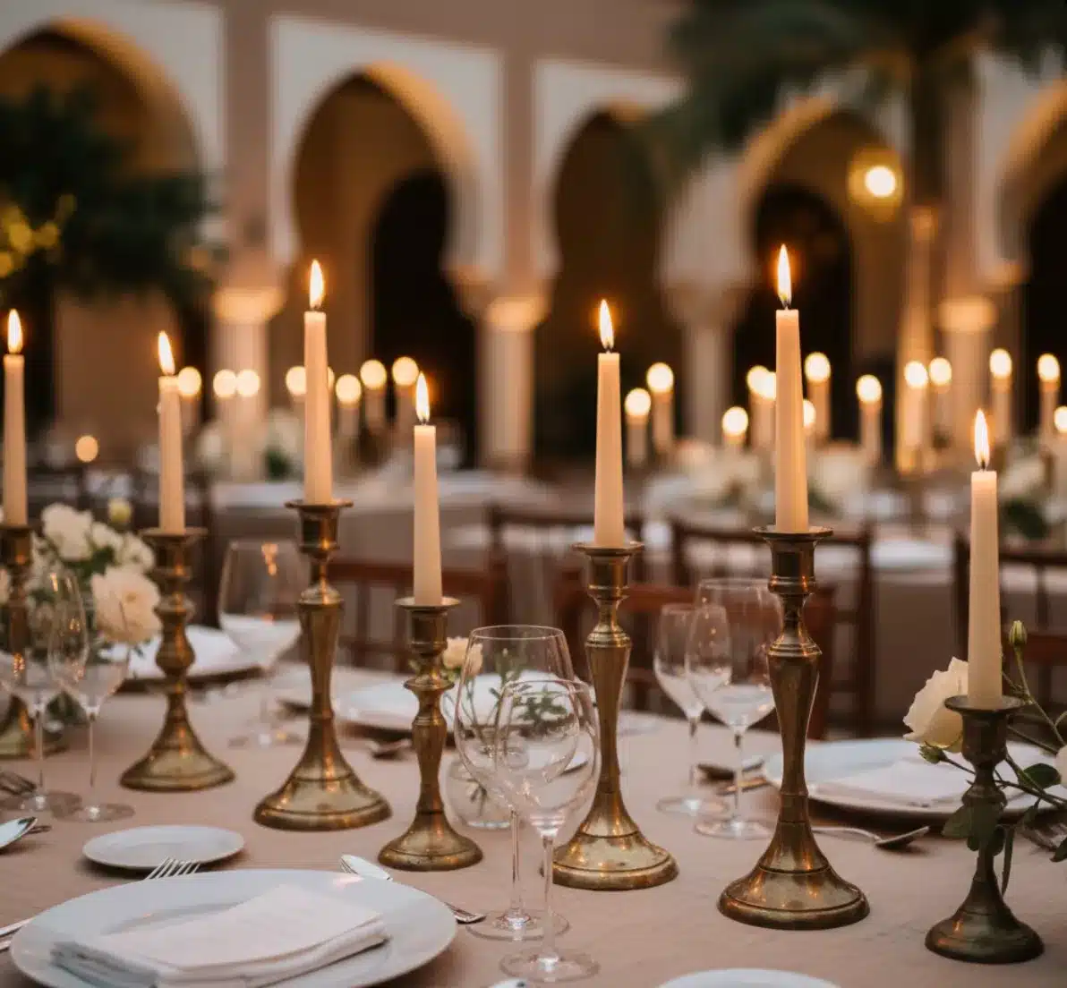 Brass Candle Holders (Set)