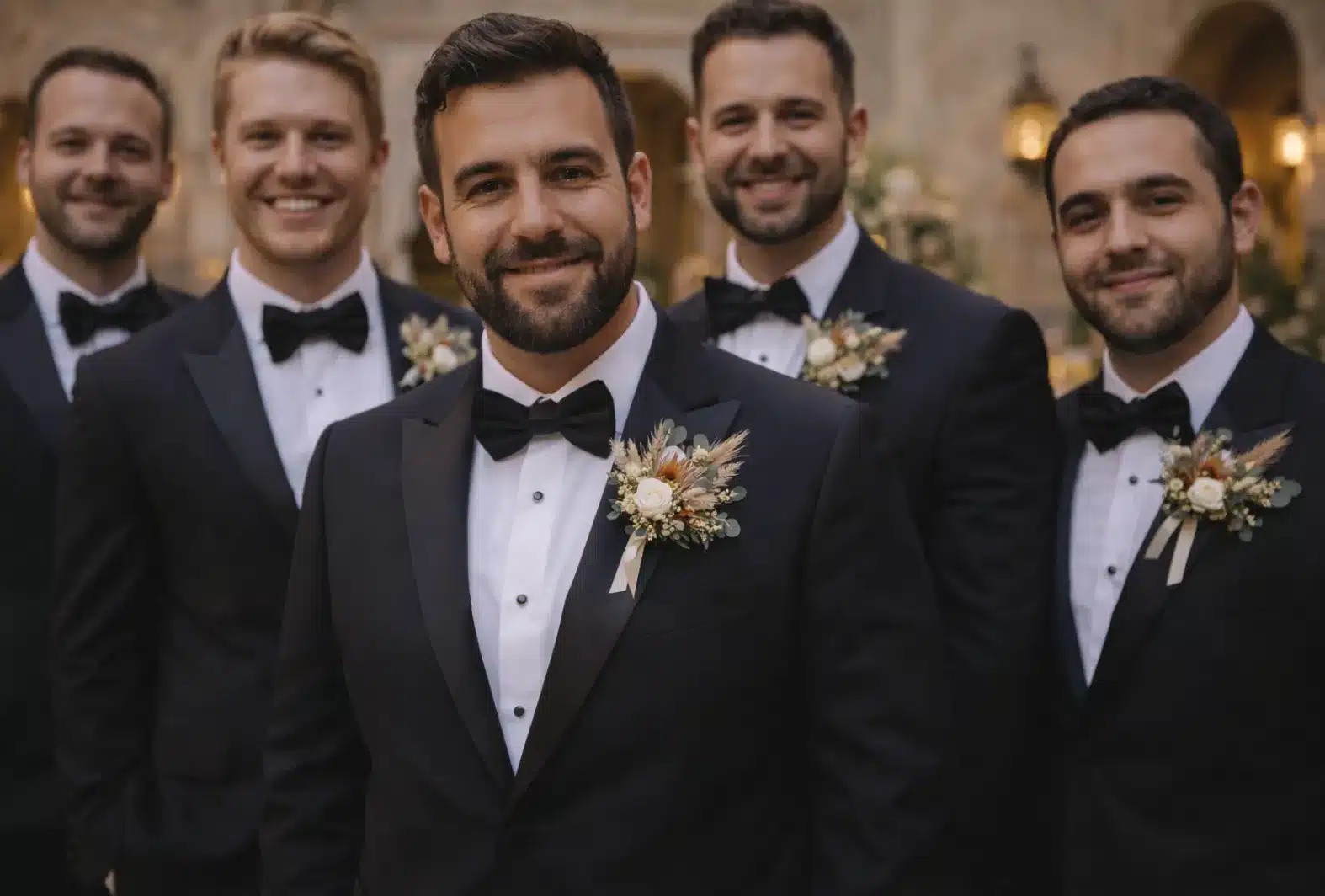 Groom & Groomsmen Boutonnieres