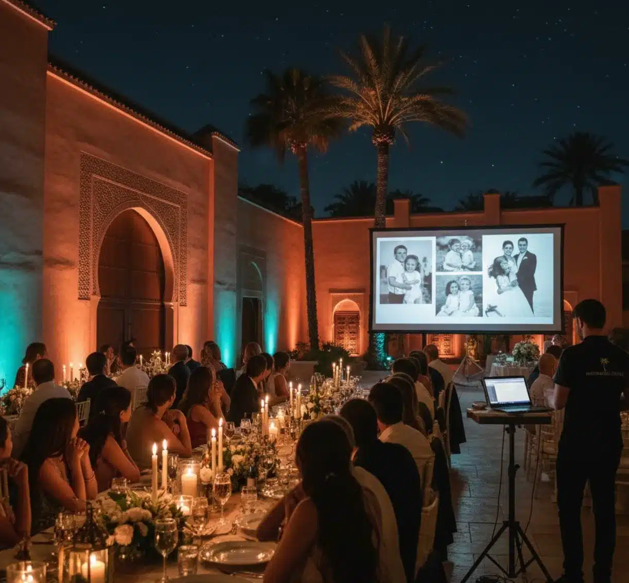 Video Projector & Screen