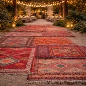 Vintage Berber Rugs (Red/Colorful)