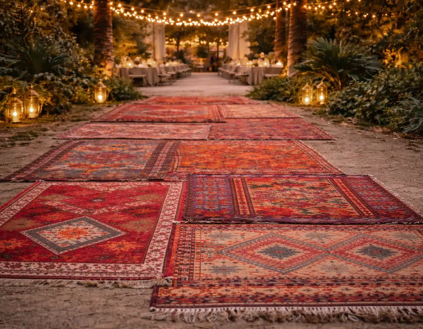 Vintage Berber Rugs (Red/Colorful)
